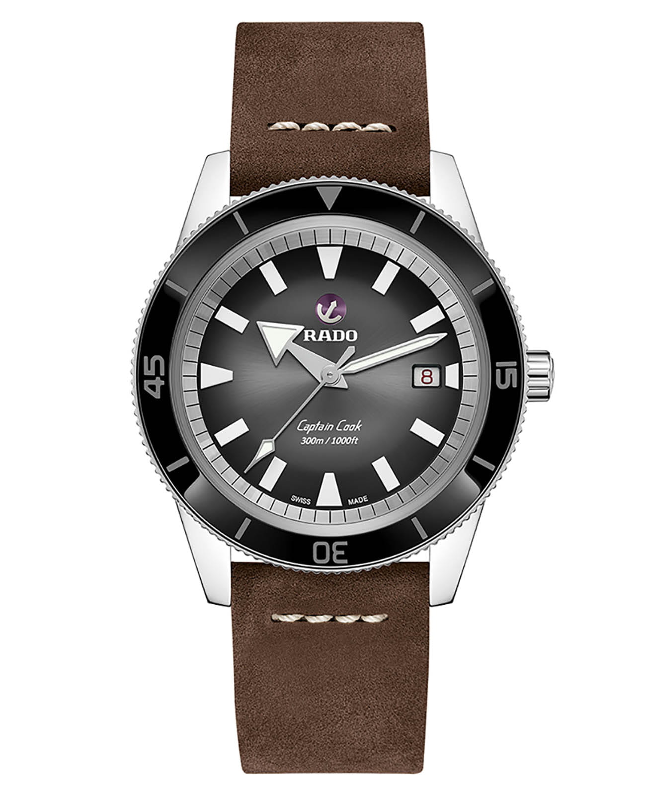 Rado Rado Captain Cook Automatic R32105158 Automatic, наручные мужские часы фото под углом